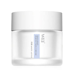 Wei East White Lotus Daylight Perfection Cream jar highlights rich hydration for dry skin