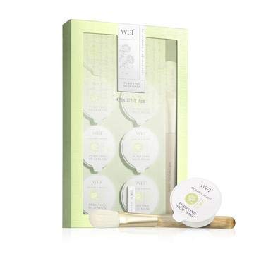 WEI Golden Root Purifying Mud Mask jar purifies skin and minimizes pores for a smoother complexion