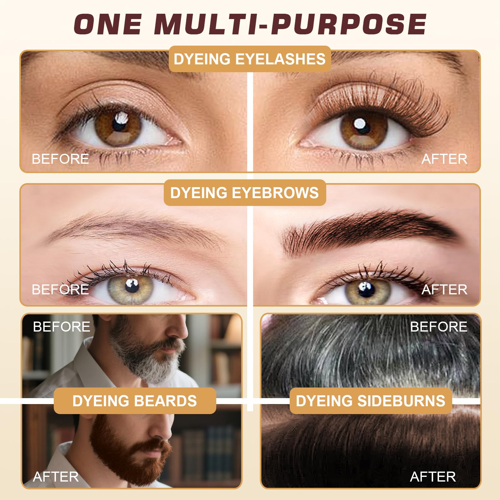 WEILNELL developer cream in dark brown for precise tinting