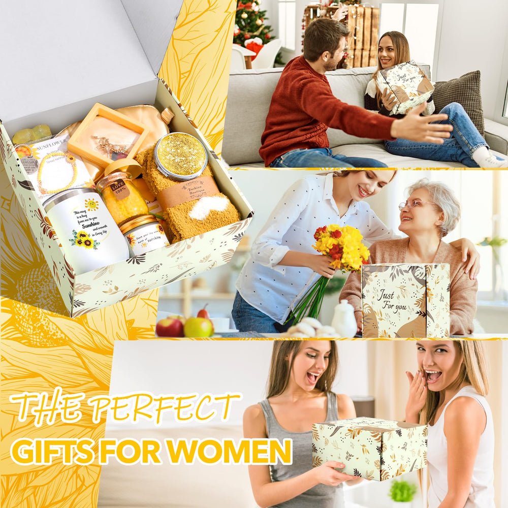 Weishenghuo chamomile bath salts from the sunflower get well basket for unwinding