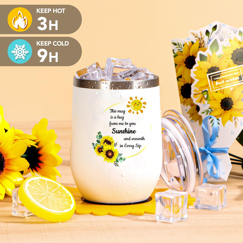 Weishenghuo sleep mask from the sunflower get well basket for restful sleep