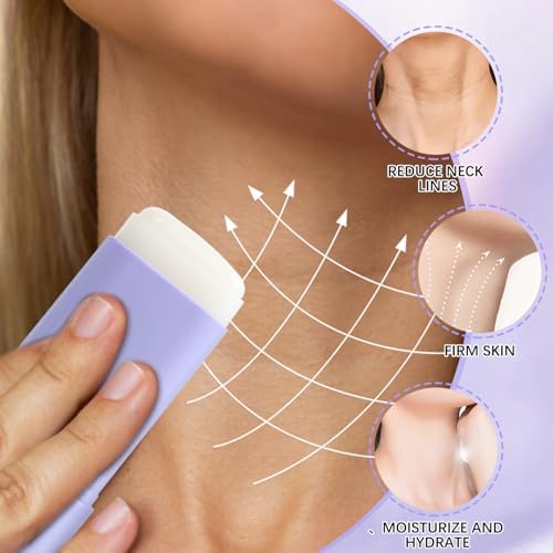 Weispo Samuwak neck care stick application demonstrating quick neck care.