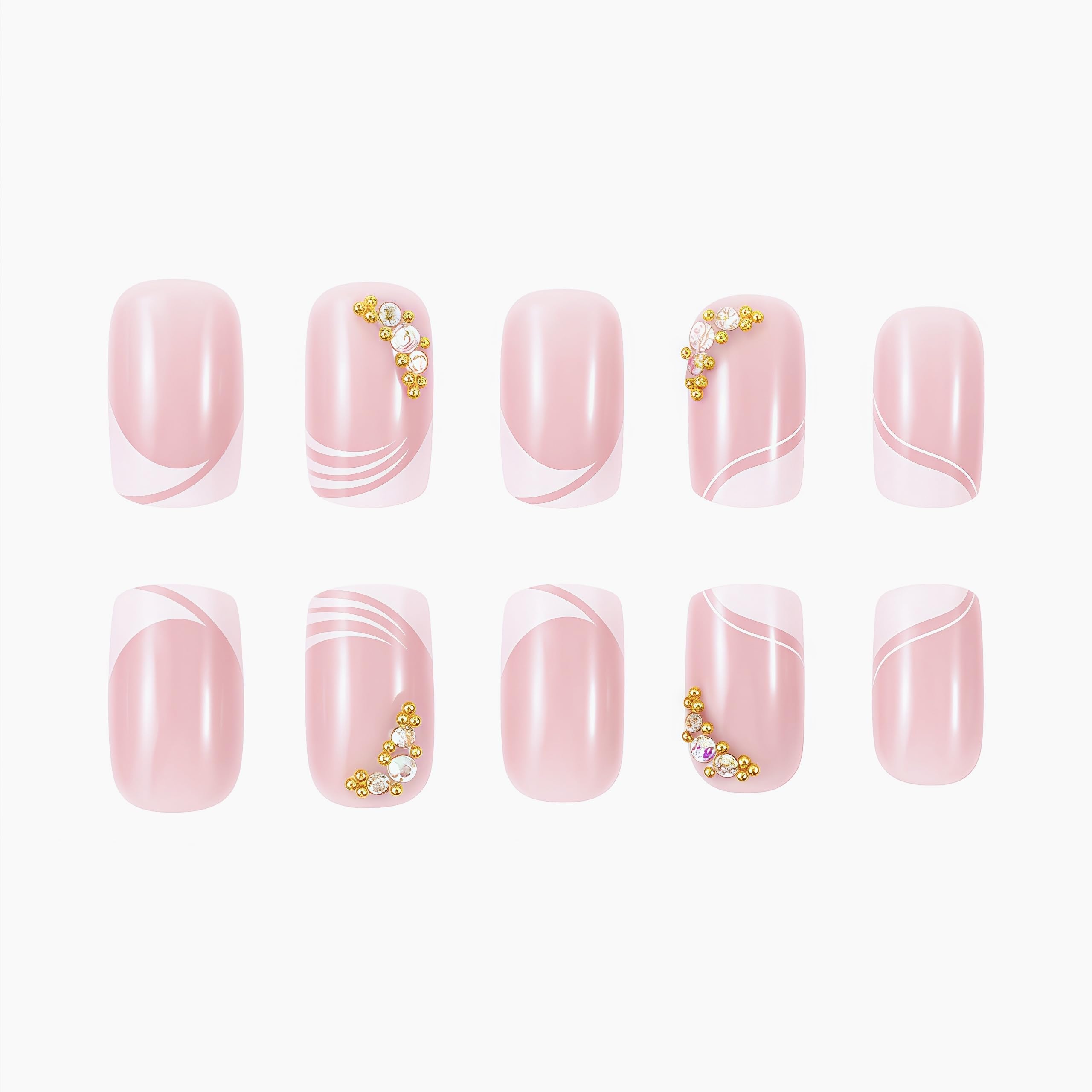 WEIXIWUYU liquid glue for longer-lasting wear on unified nails.