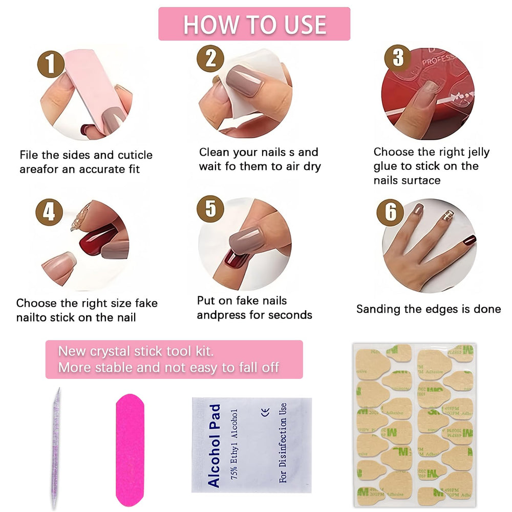 WEIXIWUYU liquid glue lasts 1–2 weeks with proper application