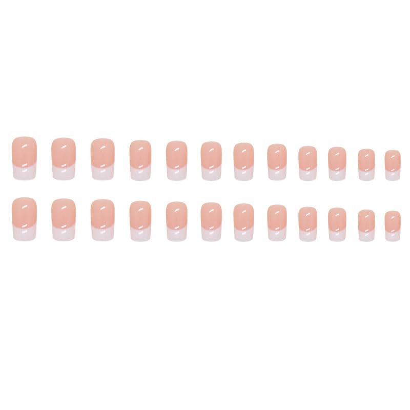 WEIXIWUYU short square nails pack for comfortable fit and versatile styles