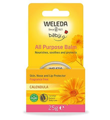 Weleda Baby Calendula Magic Balm on hand for quick nourishment