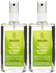 Weleda Refreshing Non-Aerosol Deodorant Spray Citrus provides all-day freshness and odor control
