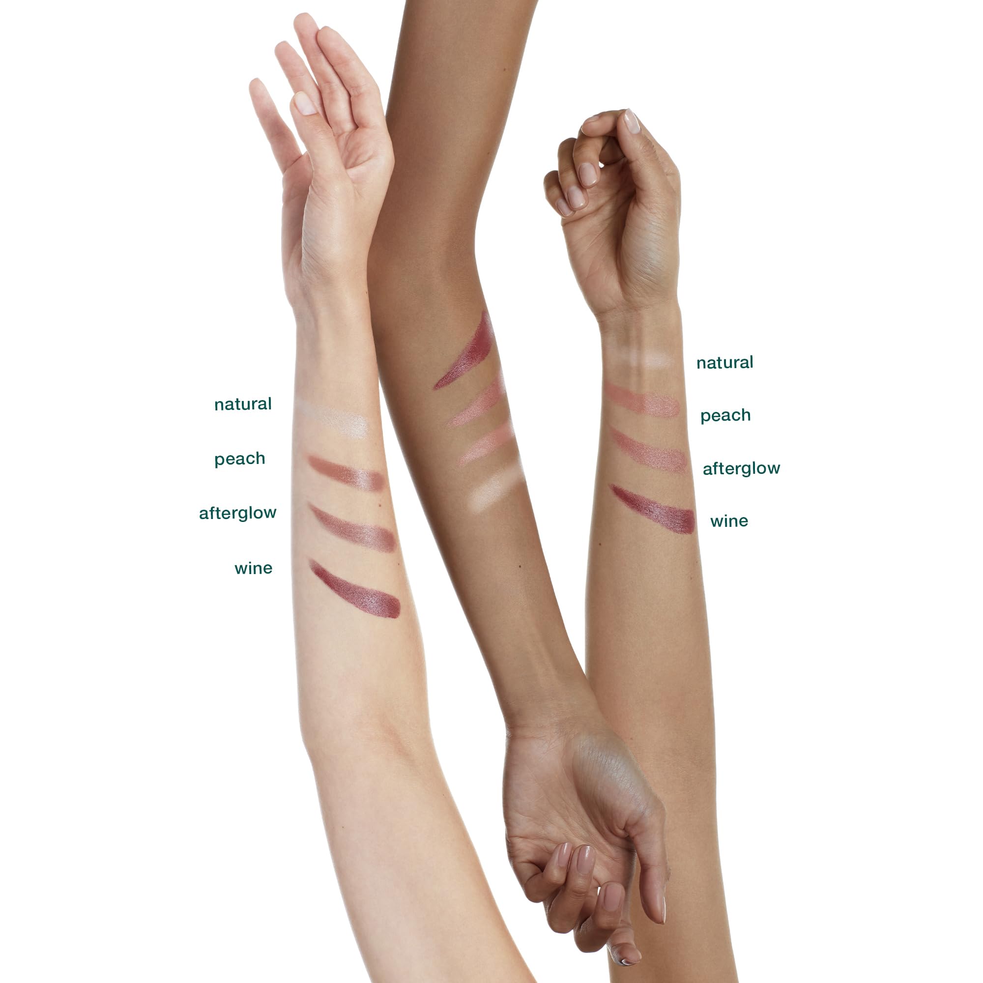Well People Lip Butter SPF 15 swatch showing sheer tint and natural shine