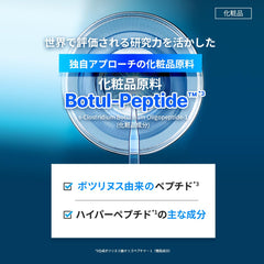 Wellage Hyper Peptide Toner being patted onto clean skin for elasticity.