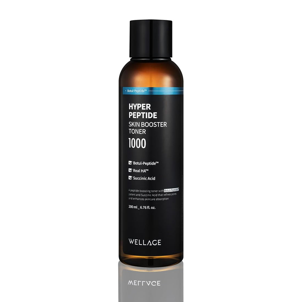 Wellage Hyper Peptide Toner bottle for firming and a youthful glow.