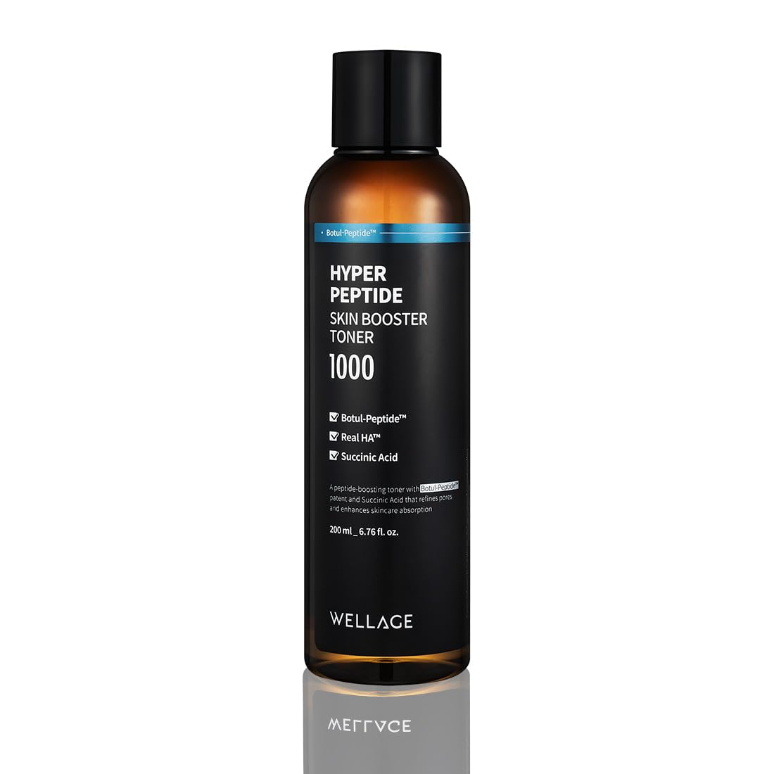 Wellage Hyper Peptide Toner bottle for firming and a youthful glow.