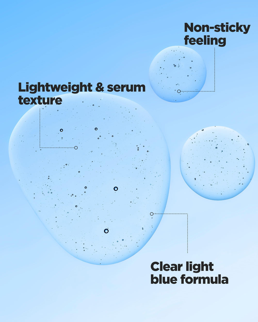 WELLAGE Real Hyaluronic Blue Ampoule panthenol emphasizes gentle conditioning for the skin