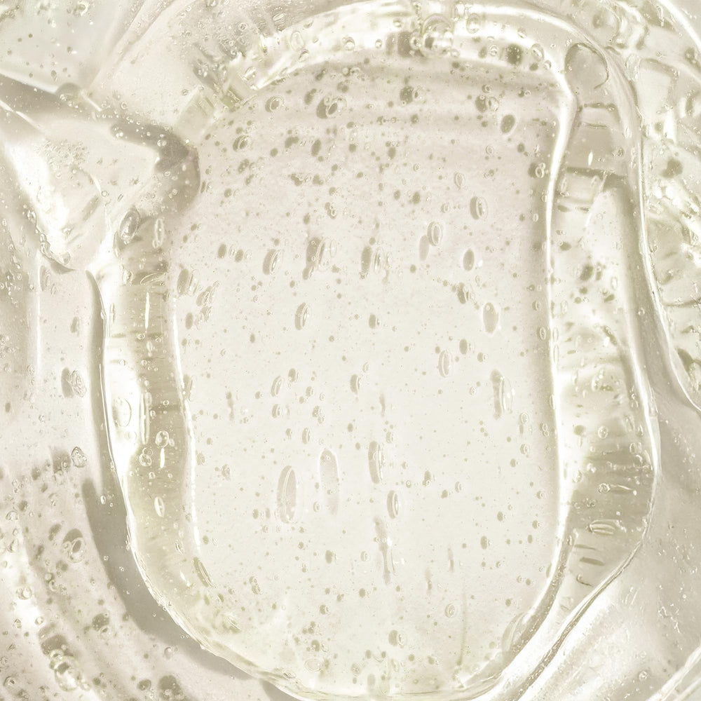Lather action of WELLBEL Gelée Detox Shampoo cleanses buildup gently.