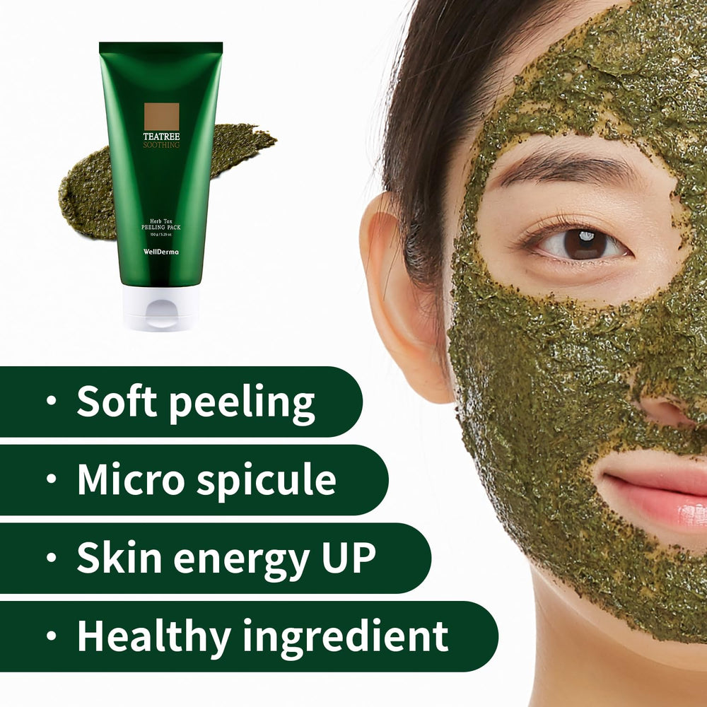 WELLDERMA Chadew Clay texture during application shows smooth coverage