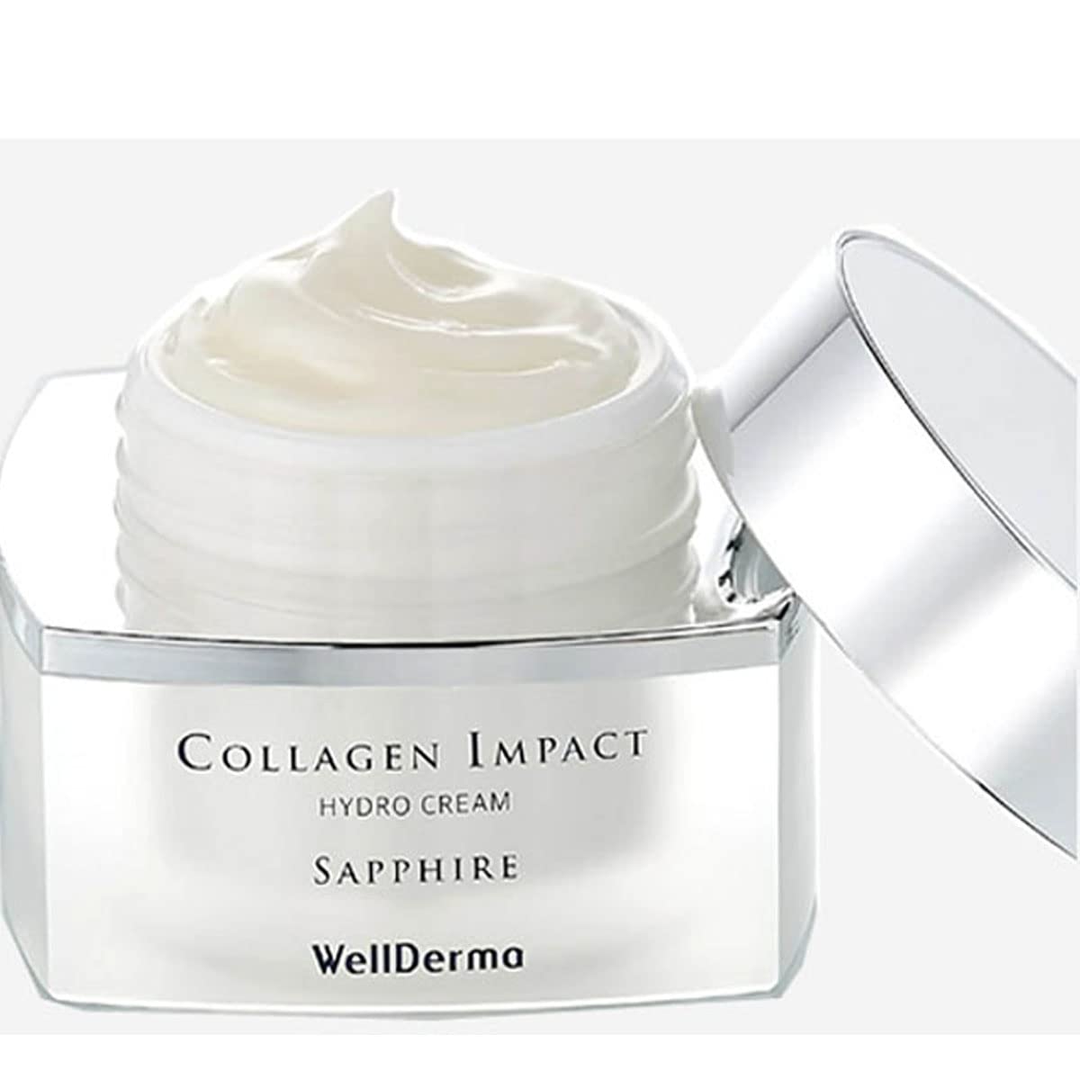 WELLDERMA Sapphire emphasizes glycerin and hyaluronic ingredients for deep moisture