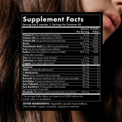 WelleCo The Hair Elixir capsules ready for daily intake