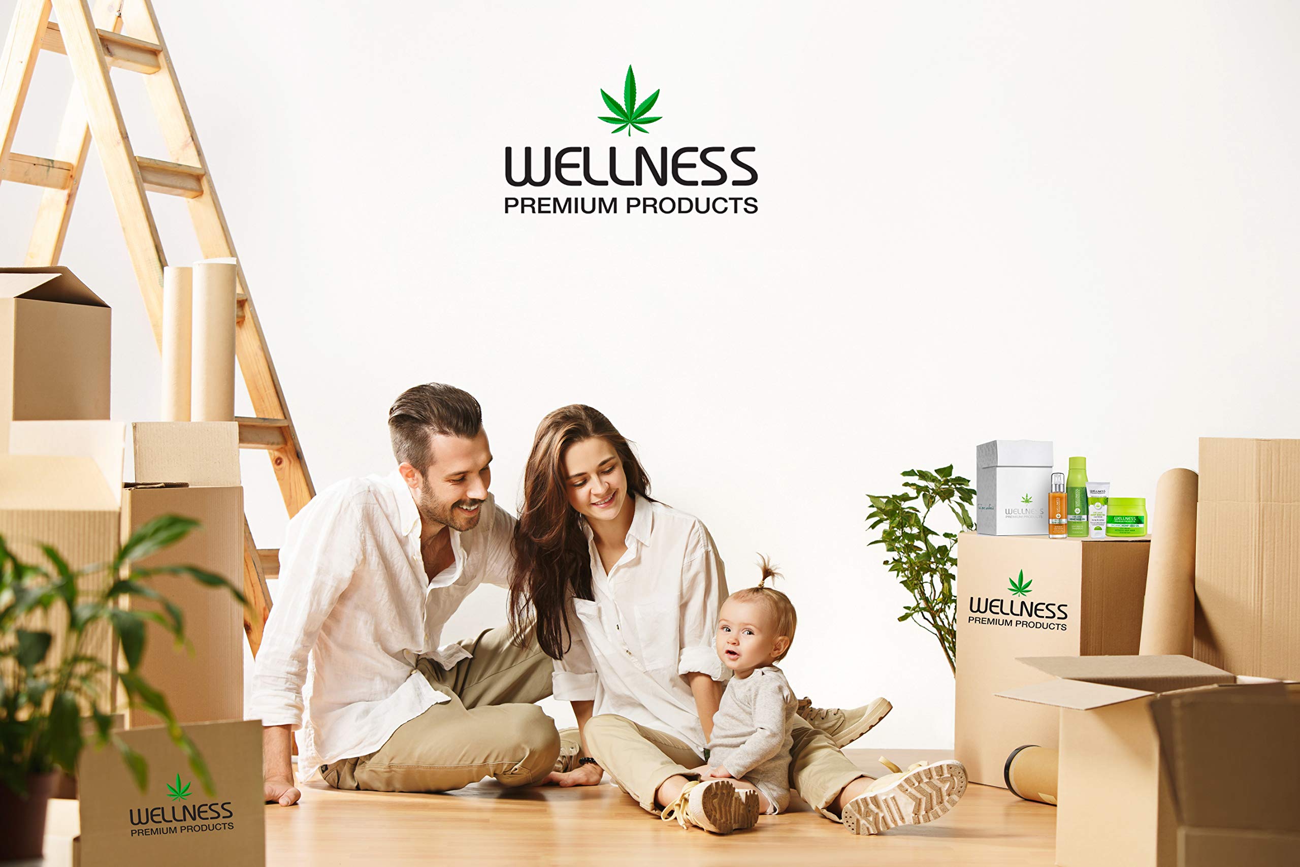 Wellness Premium Products packaging front view highlighting the jar