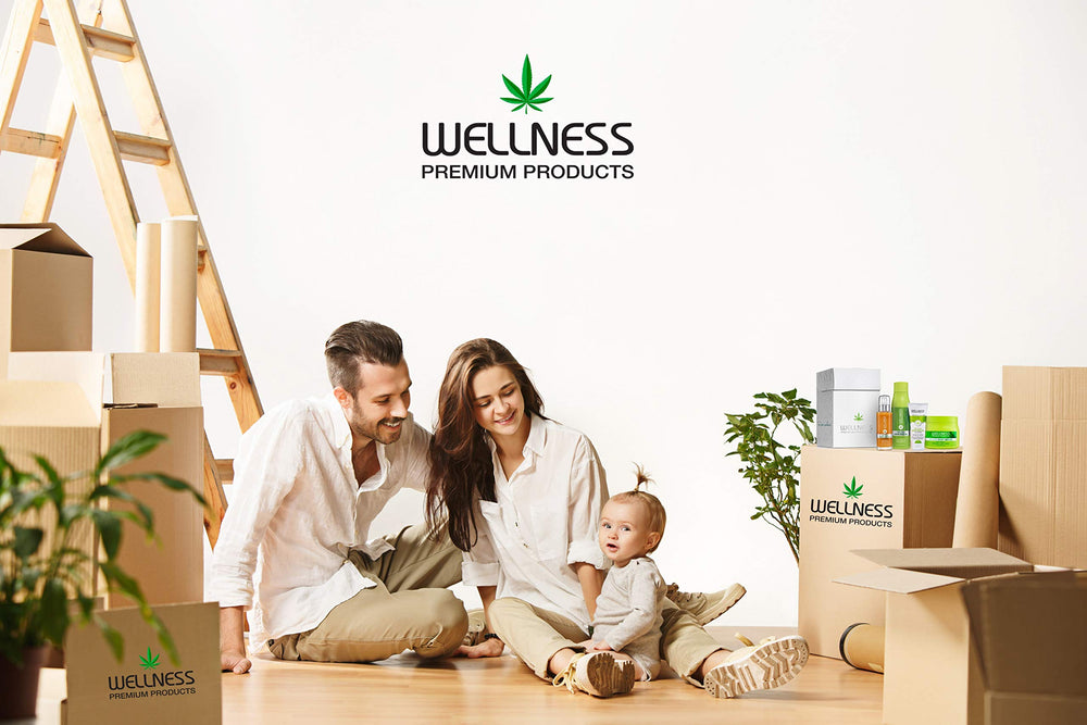 Wellness Premium Products packaging front view highlighting the jar