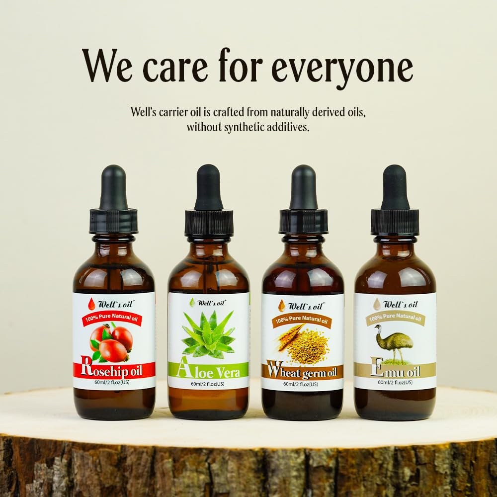 Well's Oil Aloe Vera Oil natural-formula provides clean, simple care