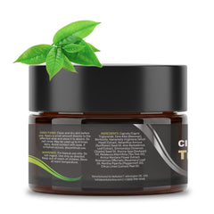 WELLUTION bentonite clay blend close-up suggests gentle but effective spot support.