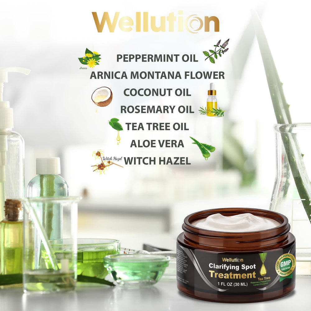 WELLUTION non-greasy finish leaves skin feeling light after use.