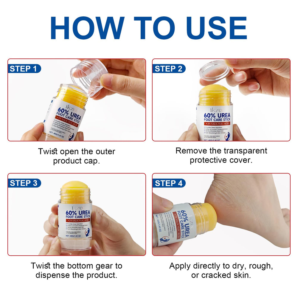 Weluno Exfoliating action helps soften dead skin on feet.