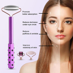 Welvgnnce three-head design enables customized facial care.