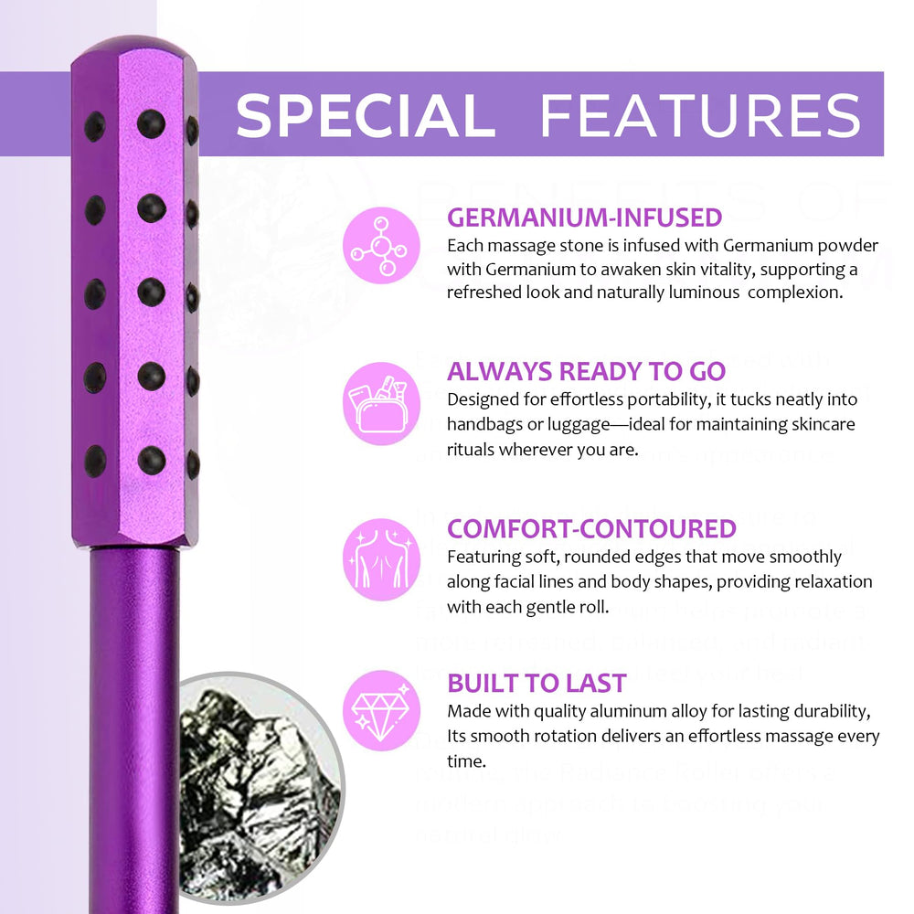Welvgnnce jade cooling head reduces redness and tightens pores.