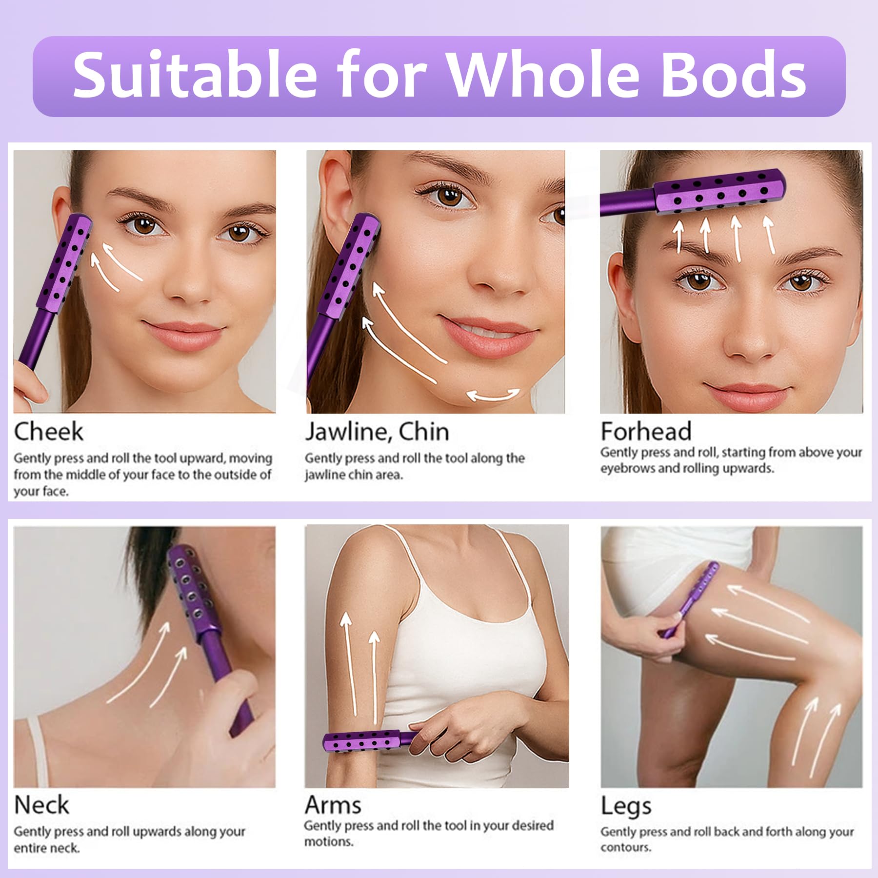 Welvgnnce microneedle head opens pores to enhance absorption.