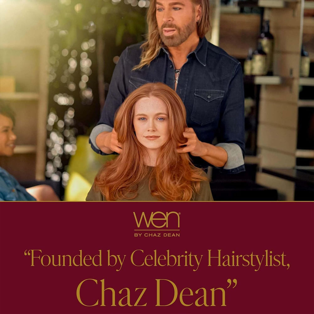 WEN by Chaz Dean Finishing Treatment Creme packaging highlights easy dispensing