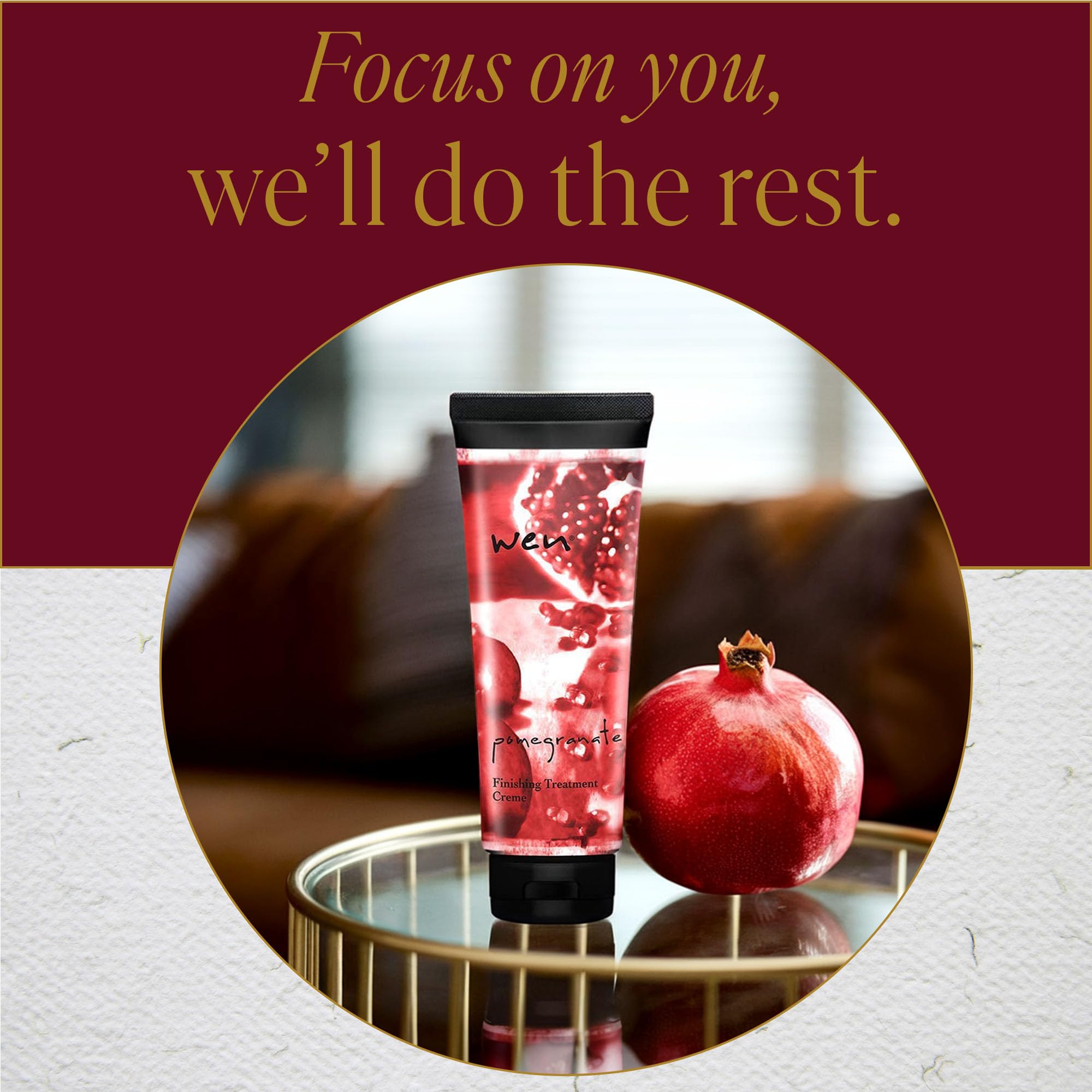 WEN by Chaz Dean Finishing Treatment Creme for smooth movement and light hold