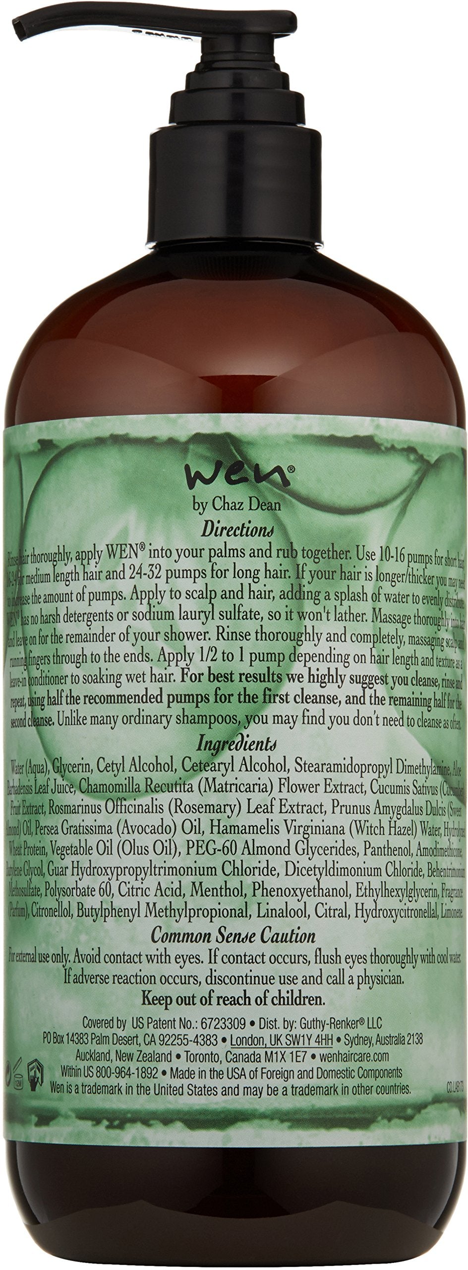 WEN Cucumber Aloe Cleansing Conditioner lather in hand, offering a refreshing cleanse for fine hair.