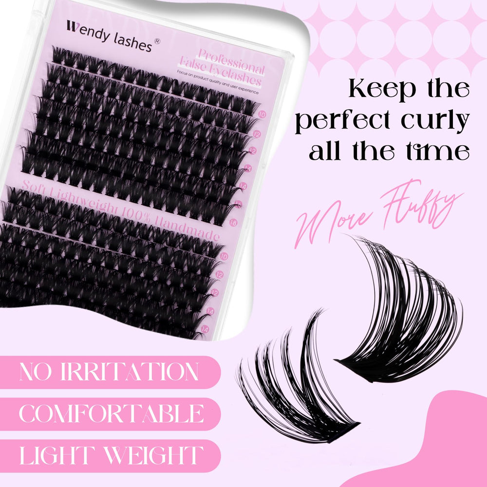 Wendy Lashes beginner-friendly easy application for pro-looking results at home