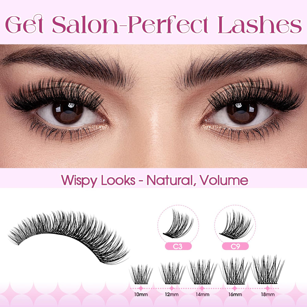 Wendy Lashes C3 style lashes for natural, feather-light volume