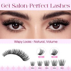 Wendy Lashes C3 style lashes for natural, feather-light volume