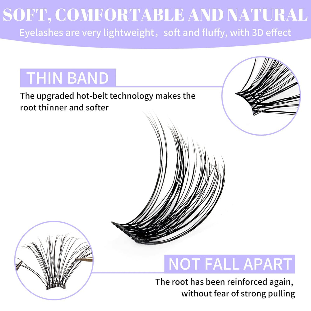Wendy Lashes DIY lash clusters kit enables at-home style customization.