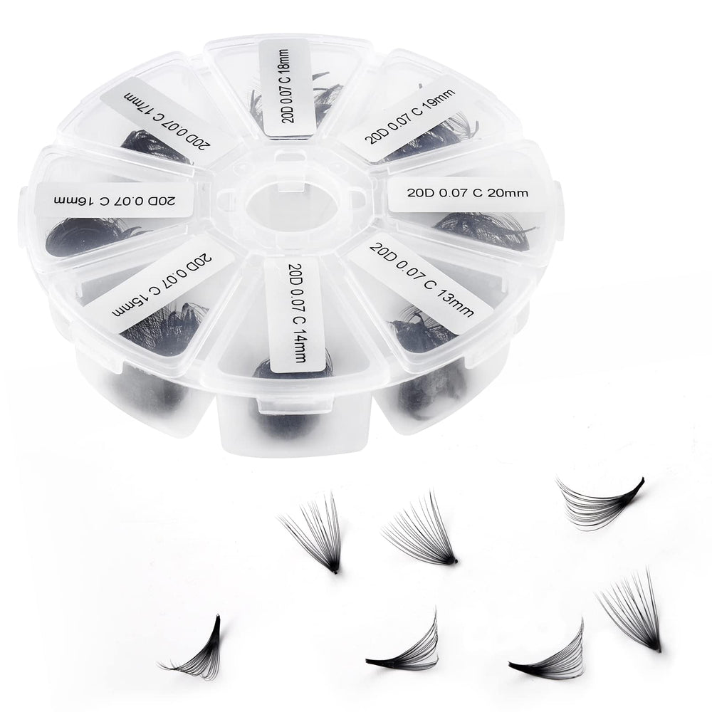 Wendy Lashes double-heated curl maintains stable curl over time.