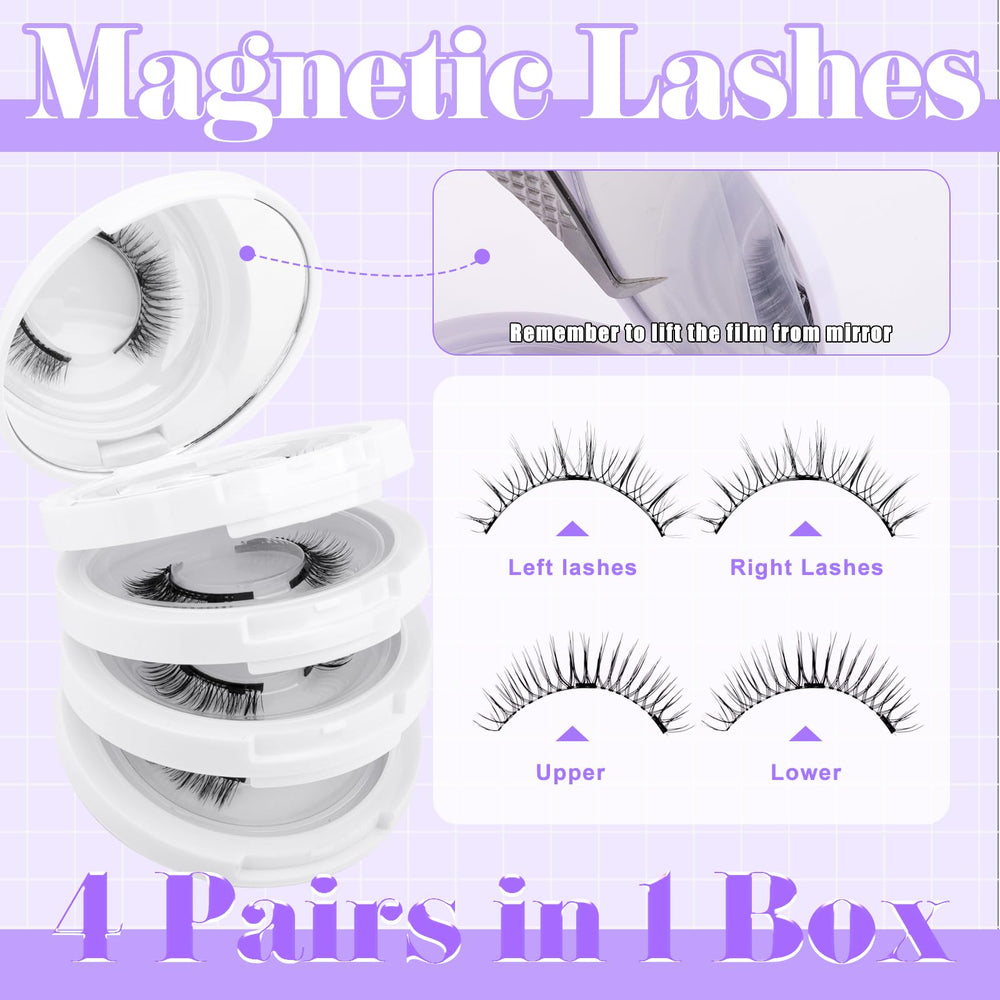 Wendy Lashes three-dimensional look enhances natural lashes subtly.