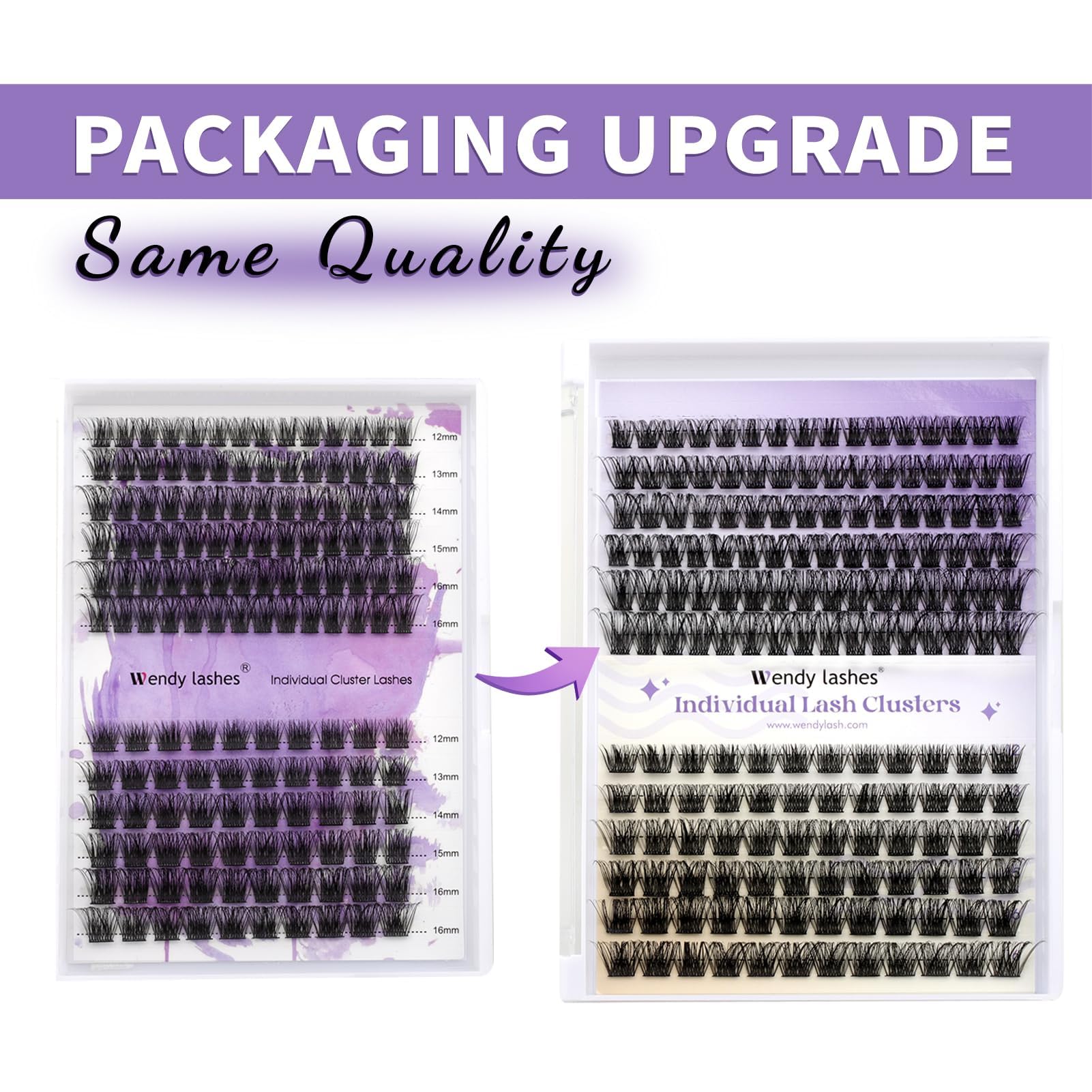 Wendy Lashes cost-saving kit cuts costs and reduces shipping steps.