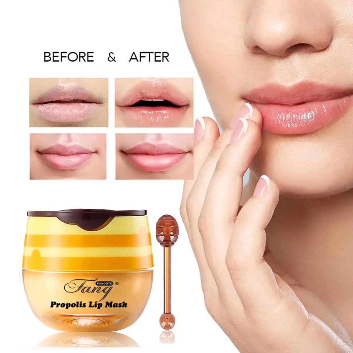 WenFeng Day and Night lip care for morning and night use.