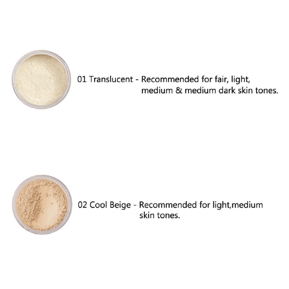 WenFeng PHOERA powder with velour puff included for easy travel touch-ups