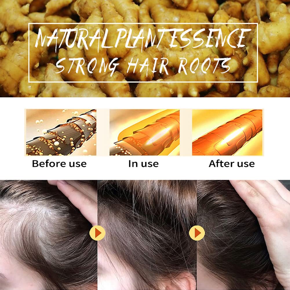 WenFeng scalp nourishment shot demonstrates soothing care from the bar.