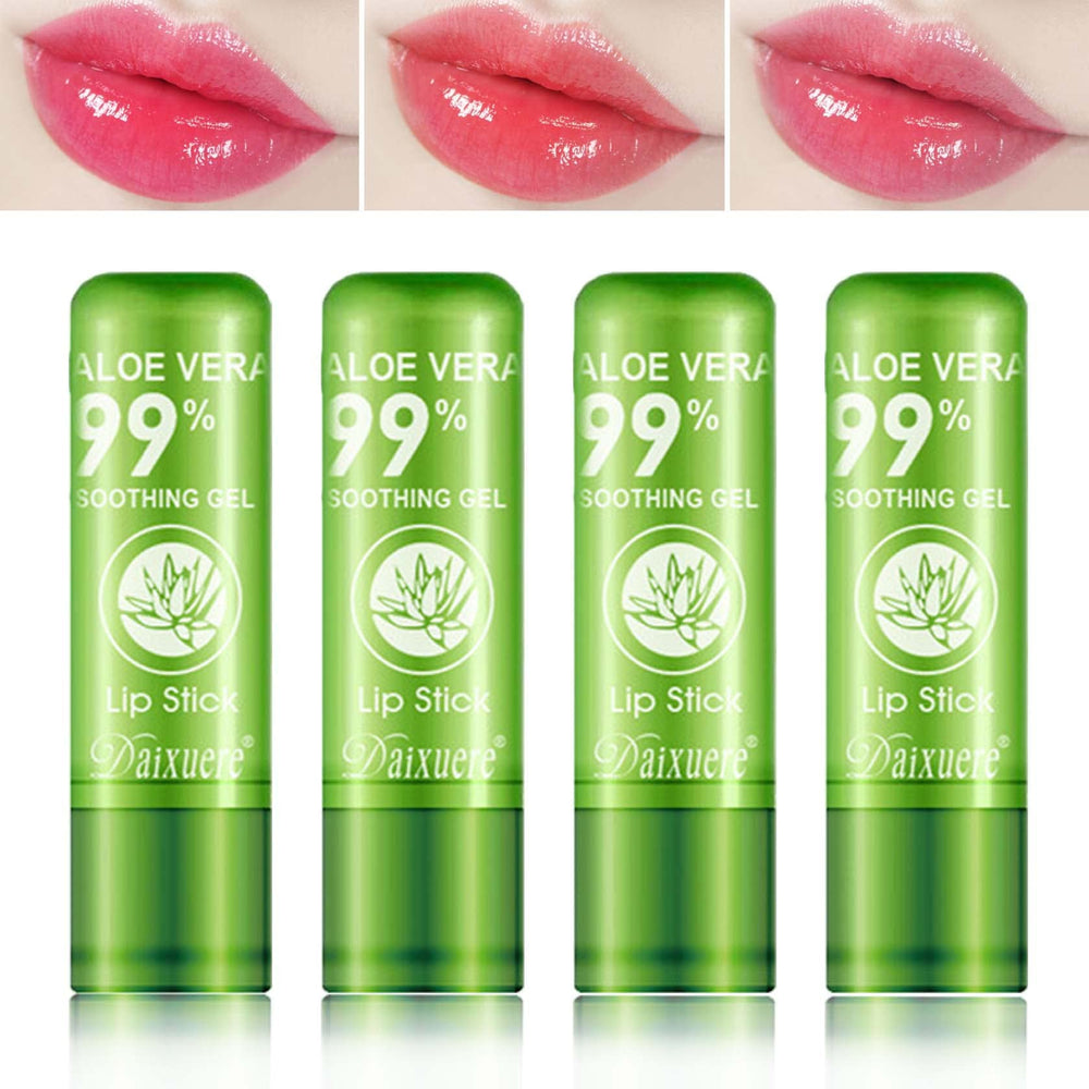 WENJLYJ Aloe Vera Lipstick packaging closeup with premium lip care feel