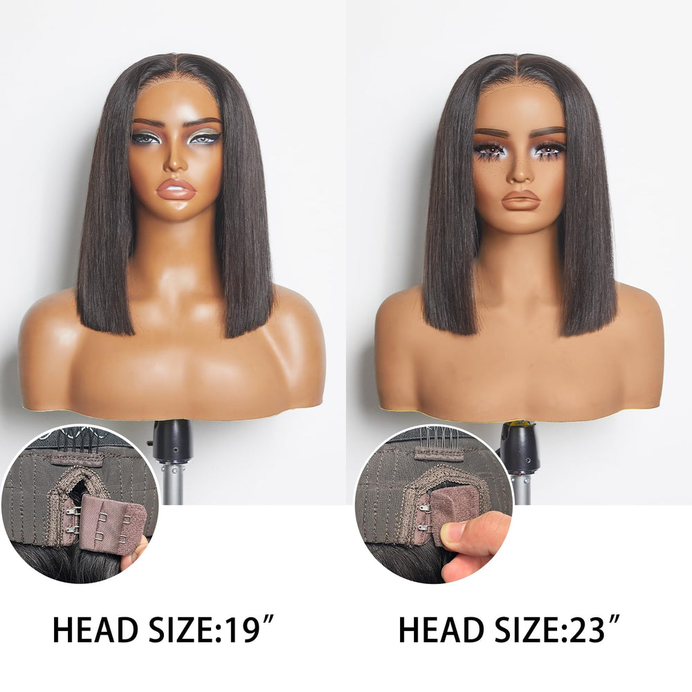 WEQUEEN glueless design enables quick wear and removal without glue