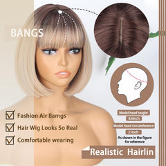 WERD heat-resistant synthetic wig up to 320°F for flexible styling.