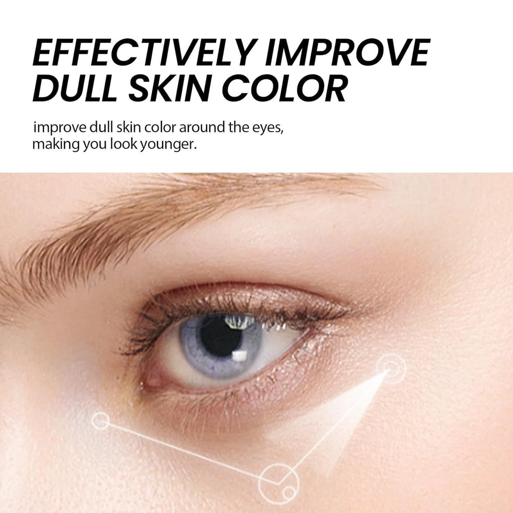 Gentle circular application motion with Weslaplus Naturals eye cream