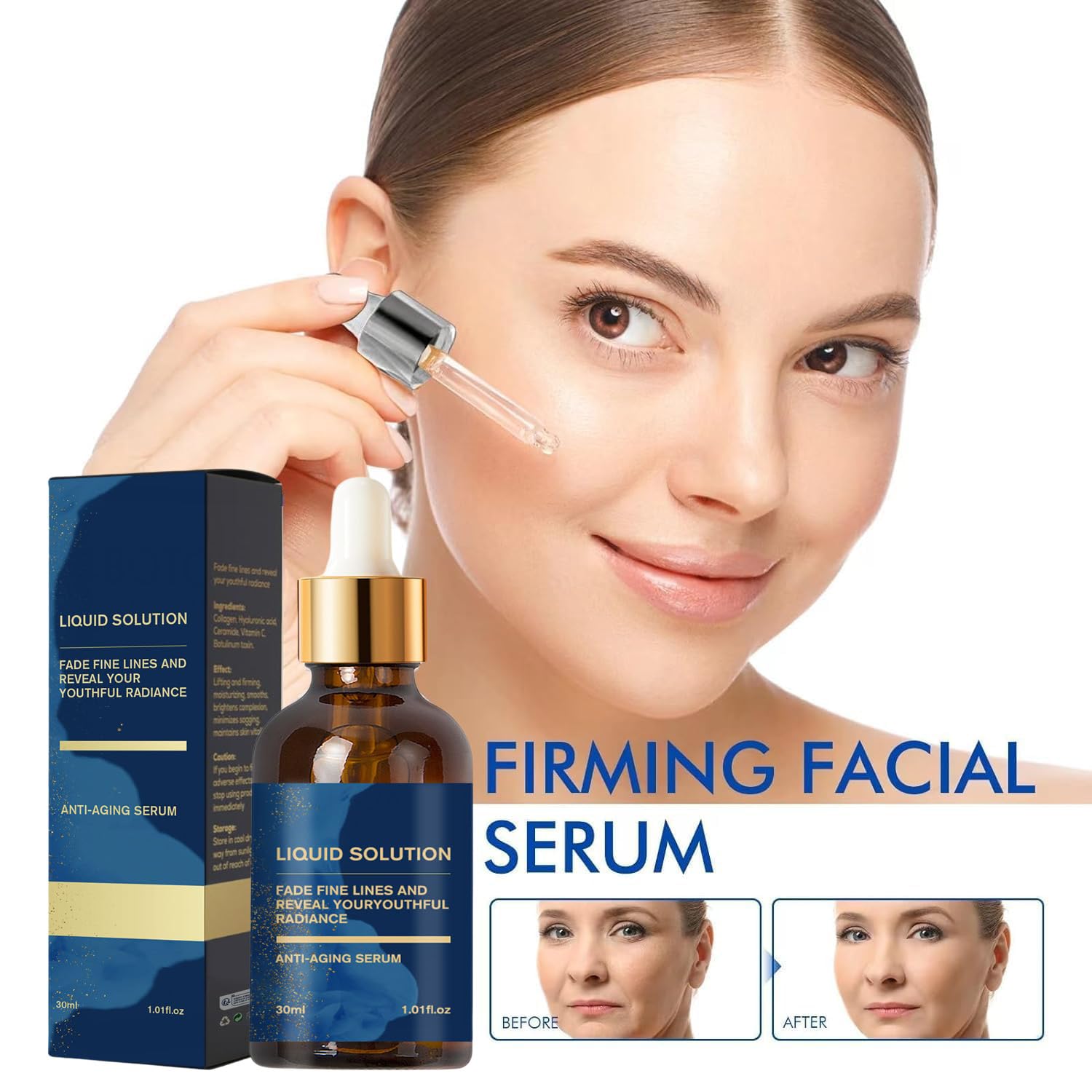 Weslaplus Olavita Serum packaging detail showing premium skincare design