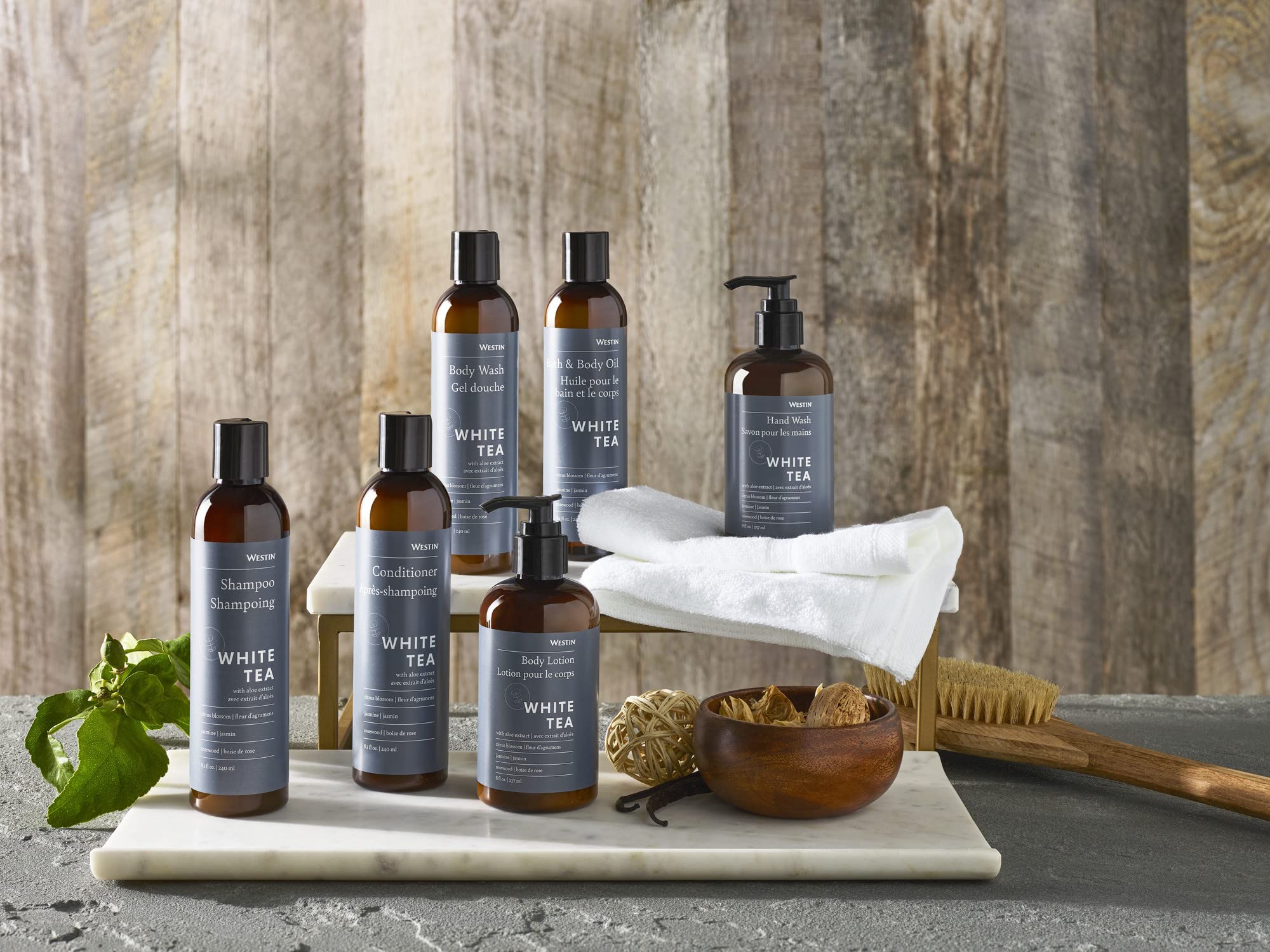 Westin White Tea Aloe spa ritual at home.