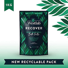 Aromatherapy steam with Westlab Recover Epsom salts and eucalyptus notes
