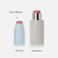 WESTMAN ATELIER Baby Cheeks Blush Stick travel case with trio for on-the-go touch-ups.